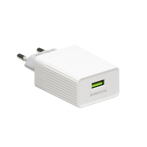Сетевое зарядное устройство Borofone BA47A + кабель Type C QC3.0